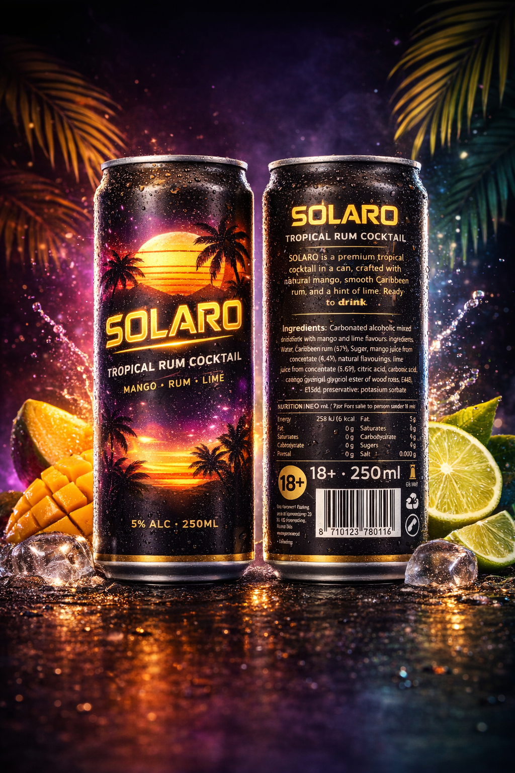 SOLARO 3D blik mockup